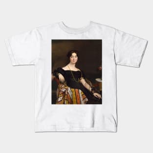 Madame Jacques-Louis Leblanc by Jean-Auguste-Dominique Ingres Kids T-Shirt